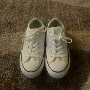Low Top White Converse